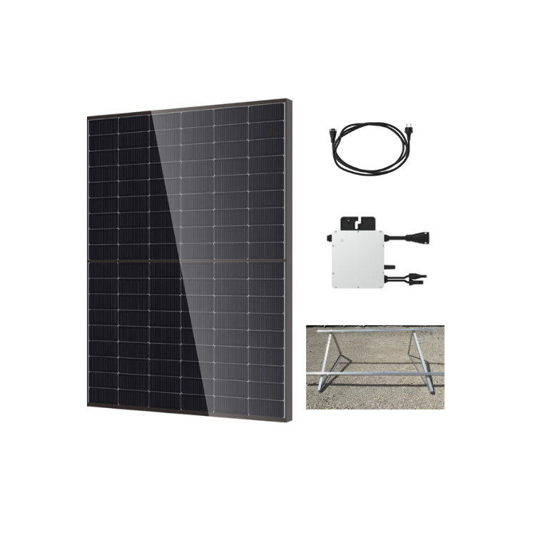 KIT solaire 435W Plug and Play - Autoconsommation Pose au Sol