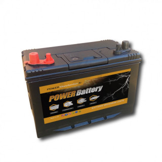 batterie double borne 12v 110ah power battery